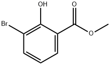 METHYL 3-BROMO-2-HYDROXYBENZOATE Struktur