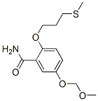 5-(methoxymethoxy)-2-(3-methylsulfanylpropoxy)benzamide Struktur