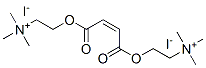 trimethyl-[2-[(Z)-3-(2-trimethylammonioethoxycarbonyl)prop-2-enoyl]oxy ethyl]azanium diiodide Struktur