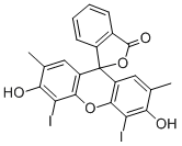 DIIODODIMETHYLFLUORESCEIN Struktur