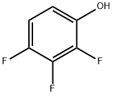 2,3,4-TRIFLUOROPHENOL Structure