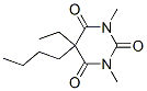 5-Butyl-5-ethyl-1,3-dimethylpyrimidine-2,4,6(1H,3H,5H)-trione Struktur