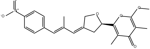 Aureothin Struktur