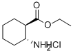 ETHYL TRANS-2-AMINO-1-CYCLOHEXANECARBOXYLATE HYDROCHLORIDE Struktur