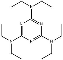 2,4,6-tris(diethylamino)-1,3,5-triazine  Struktur