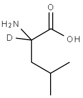 DL-LEUCINE-2-D1 Struktur