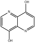 1,5-naphthyridine-4,8-diol Struktur