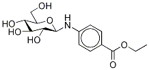 benzocaine N-glucoside Struktur