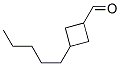 Cyclobutanecarboxaldehyde, 3-pentyl- (9CI) Struktur