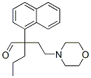 2-(2-morpholin-4-ylethyl)-2-naphthalen-1-yl-pentanal Struktur