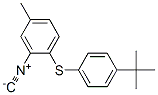 1-[(4-tert-Butylphenyl)thio]-2-isocyano-4-methylbenzene Struktur