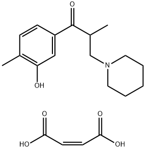 3-Hydroxy Tolperisone Maleate Struktur