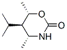 2H-1,3-Oxazin-2-one,tetrahydro-4,6-dimethyl-5-(1-methylethyl)-,(4R,5R,6S)-(9CI) Struktur