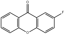 2-FLUOROXANTHEN-9-ONE Struktur