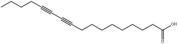 10,12-HEPTADECADIYNOIC ACID Struktur