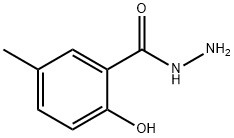 2-HYDROXY-5-METHYLBENZHYDRAZIDE Struktur