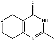 1,5,7,8-TETRAHYDRO-2-METHYL-4H-THIOPYRANO[4,3-D]PYRIMIDIN-4-ONE Struktur