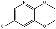 5-CHLORO-2,3-DIMETHOXYPYRIDINE Struktur