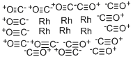 HEXARHODIUM HEXADECACARBONYL Struktur