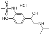 (+-)-Soterenol hydrochloride Struktur