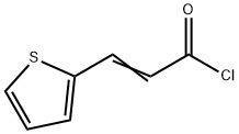 3-(2-Thienyl)acryloyl chloride Struktur