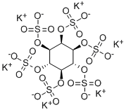 MYO-INOSITOL HEXASULFATE HEXAPOTASSIUM SALT Struktur