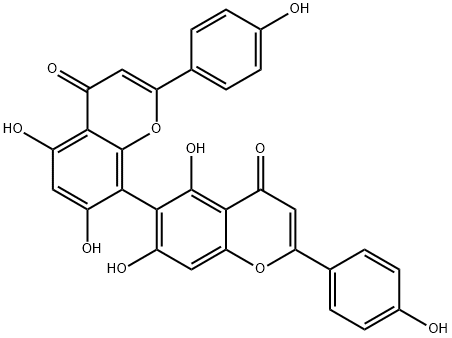 agathisflavone Struktur