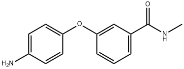 3-(4-AMINOPHENOXY)-N-METHYLBENZAMIDE Struktur