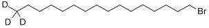 1-BROMOHEXADECANE-16,16,16-D3 Struktur