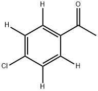 4'-CHLOROACETOPHENONE-2',3',5',6'-D4 Struktur