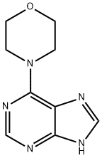 6-morpholinopurine  Struktur