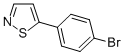 5-(4-BROMO-PHENYL)-ISOTHIAZOLE Struktur