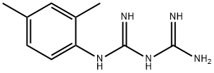 1-(2,4-xylyl)biguanide Struktur