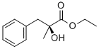 ETHYL (S)-2-HYDROXY-2-METHYLBENZENEPROPANOATE Struktur