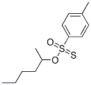 4-Methylbenzenesulfonothioic acid S-hexyl ester Struktur