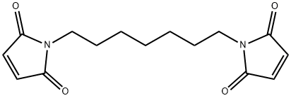 1,7-BIS(MALEIMIDE)HEPTANE Struktur