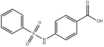 4-BENZENESULFONYLAMINOBENZOIC ACID Struktur