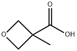 3-OXETANECARBOXYLIC ACID, 3-METHYL Struktur