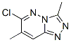 3,7-Dimethyl-6-chloro-1,2,4-triazolo[4,3-b]pyridazine Struktur