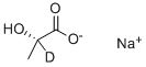 SODIUM L-LACTATE-2-D1 Struktur