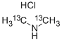 DIMETHYL-13C 2-AMINE HYDROCHLORIDE Struktur