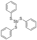 TRIPHENYLTHIOANTIMONATE Struktur