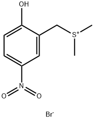 DIMETHYL(2-HYDROXY-5-NITROBENZYL)SULFONIUM BROMIDE Struktur