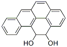 11,12-dihydro-11,12-dihydroxybenzo(a)pyrene Struktur