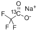 SODIUM TRIFLUOROACETATE-1-13C Struktur