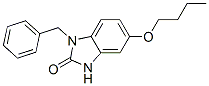 1-Benzyl-5-butoxy-2,3-dihydro-1H-benzimidazol-2-one Struktur