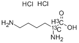 DL-LYSINE-1,2-13C2 DIHYDROCHLORIDE Struktur