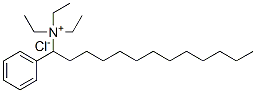 (dodecylbenzyl)triethylammonium chloride  Struktur