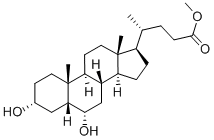 HYODEOXYCHOLIC ACID METHYL ESTER Struktur