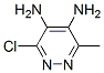 Pyridazine,  4,5-diamino-3-chloro-6-methyl-  (8CI) Struktur